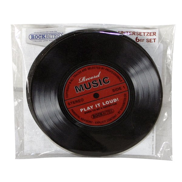Schallplatten Untersetzer