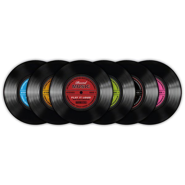 Schallplatten Untersetzer