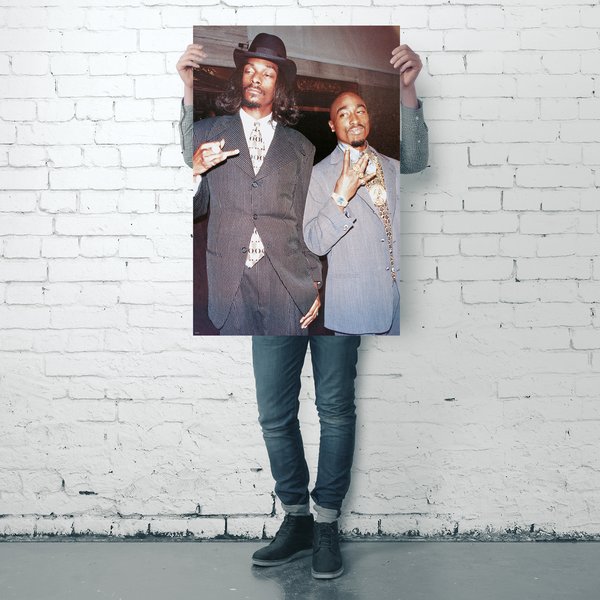 Snoop Dogg and Tupac Poster