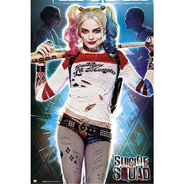 Suicide Squad Poster Harley