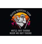 Sloth Running Team Poster