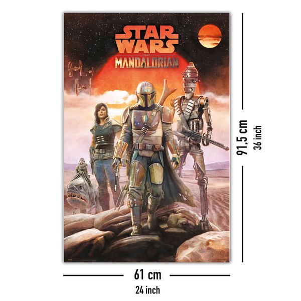 The Mandalorian Poster Crew