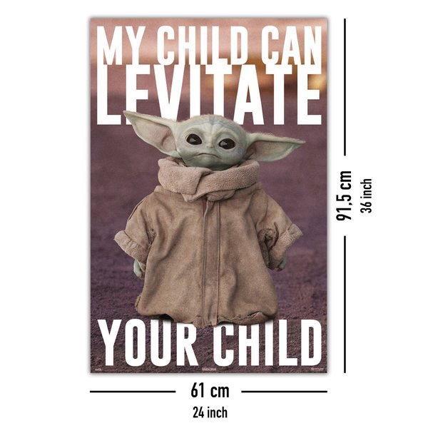 The Mandalorian Poster Yoda