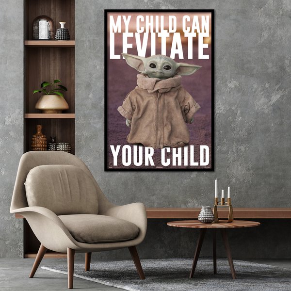 The Mandalorian Poster Yoda