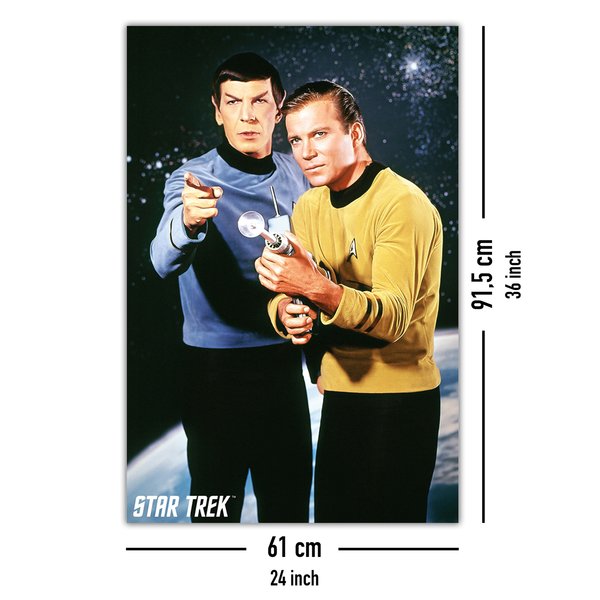 Star Trek Poster Kirk & Spock