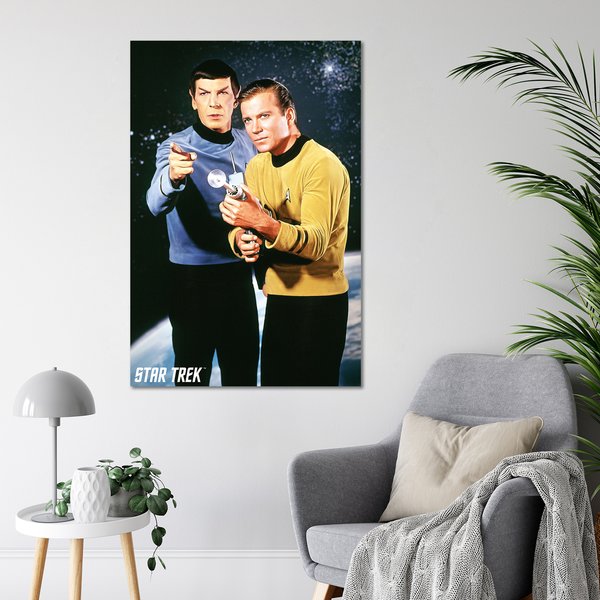 Star Trek Poster Kirk & Spock