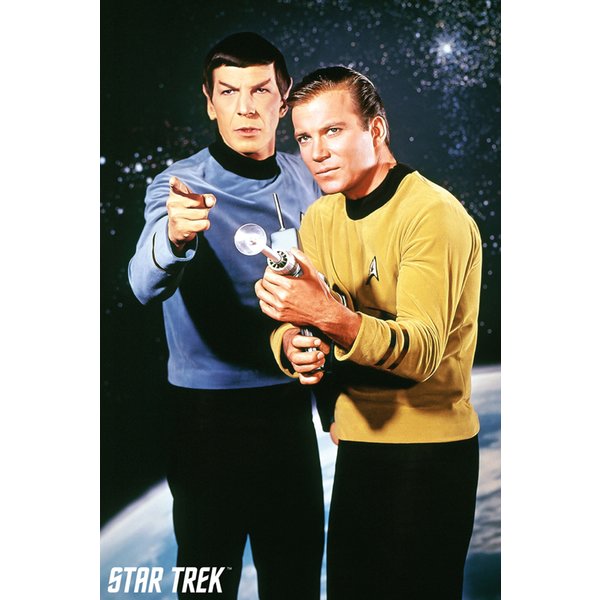 Star Trek Poster Kirk & Spock