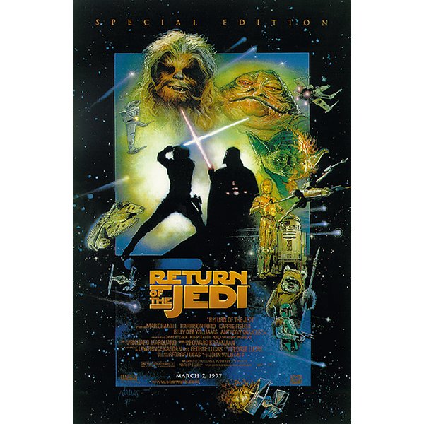 Star Wars Posterset Filmplakat