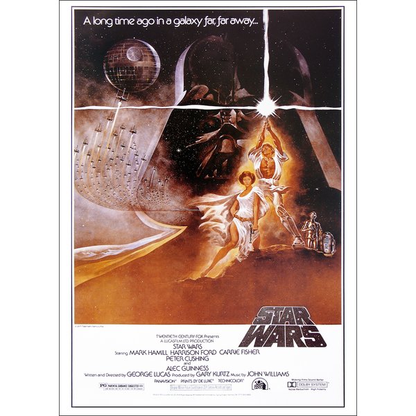 Star Wars Posterset Filmplakat