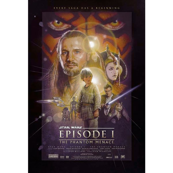 Star Wars Posterset Filmplakat