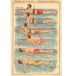 Natation Poster nach Friedrich