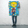 Super Mario Poster Block Jump