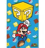 Super Mario Poster Block Jump