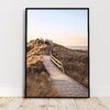 Strandweg Kunstdruck Din A4