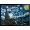 Starry Night Poster gerahmt