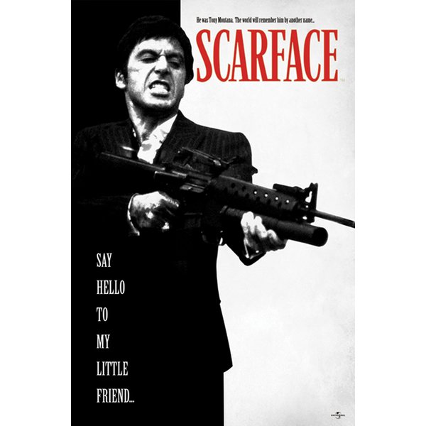 Scarface Poster 2er-Set