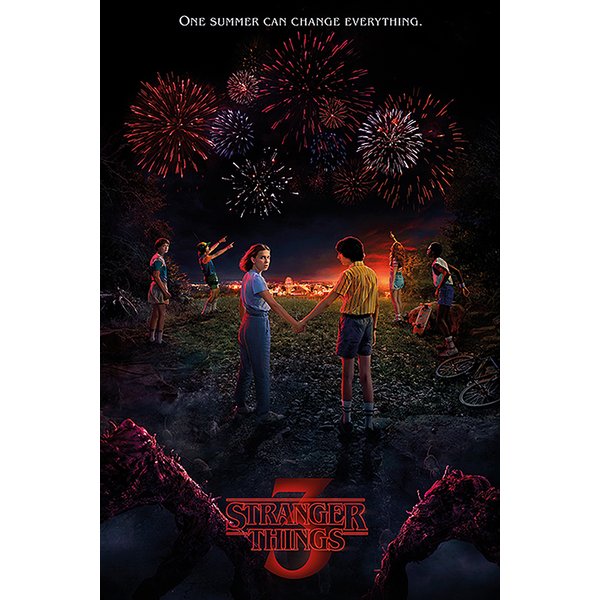 Stranger Things Poster 3er-Set