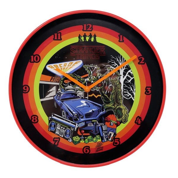 Stranger Things Wanduhr