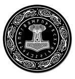 Thor Hammer Teppich klein