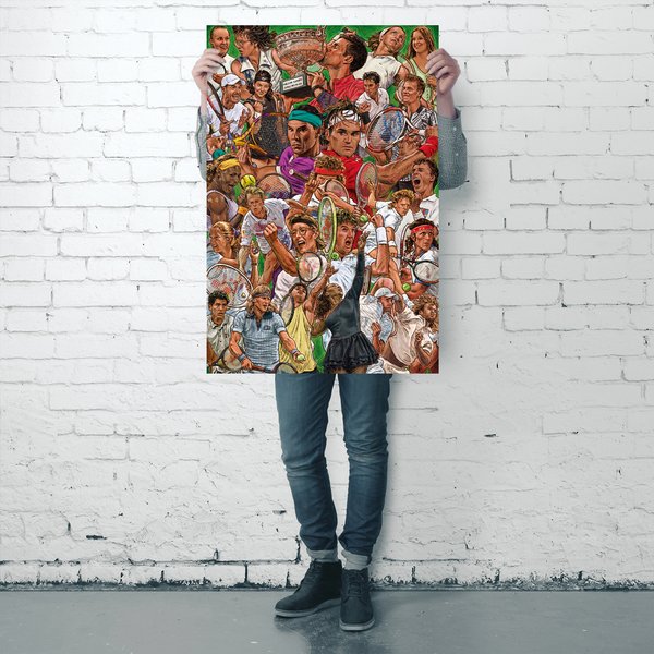 Tennis Legends Poster