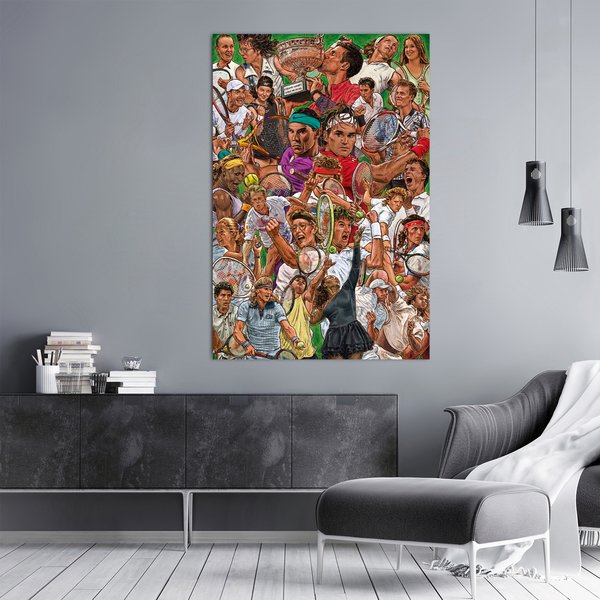 Tennis Legends Poster
