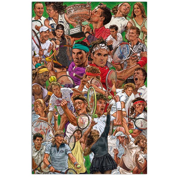 Tennis Legends Poster