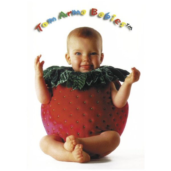Tom Arma Baby als Erdbeere