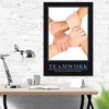 Teamwork Barney Stinson Poster