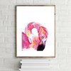 Tropical Flamingo Kunstdruck