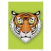 Asiatischer Tiger Kunstdruck