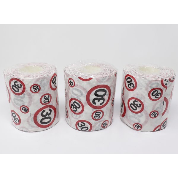 Toilettenpapier 30, 3-er Set