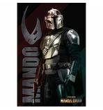 The Mandalorian Poster Mando