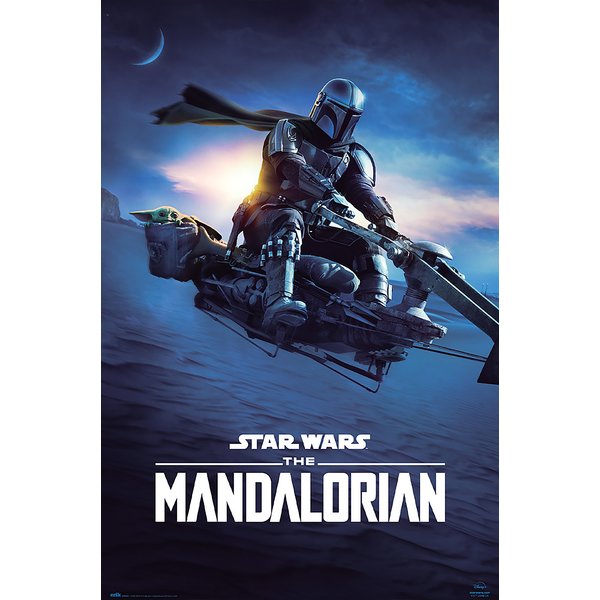 The Mandalorian Poster Mando