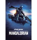 The Mandalorian Poster Mando