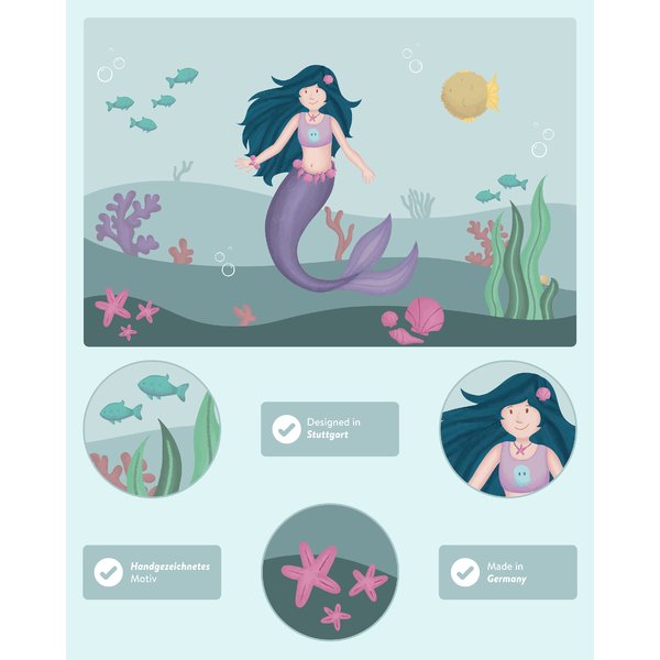 Meerjungfrau Unterwasserwelt