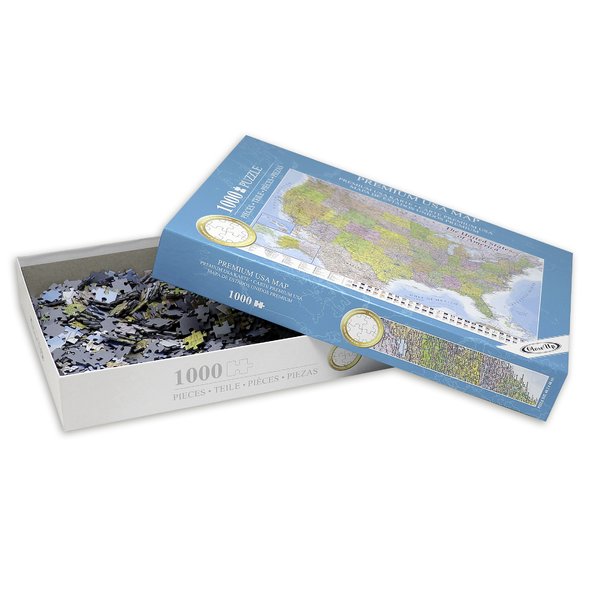 USA Karte Puzzle 1000 Teile