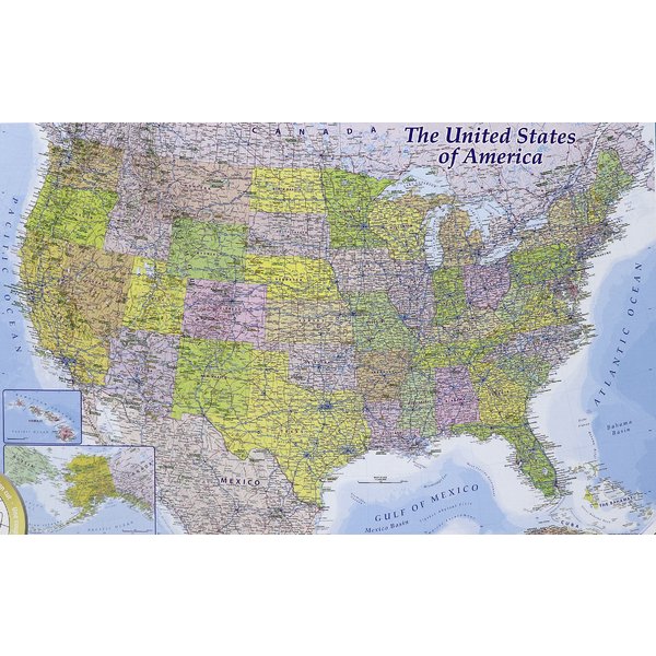 USA Karte Puzzle 1000 Teile