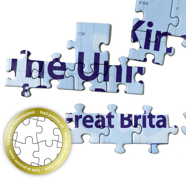 UK Karte Puzzle 1000 Teile