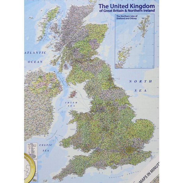 UK Karte Puzzle 1000 Teile