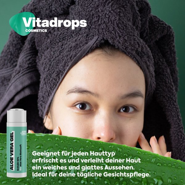 Vitadrops Aloe Vera Gel 93 %