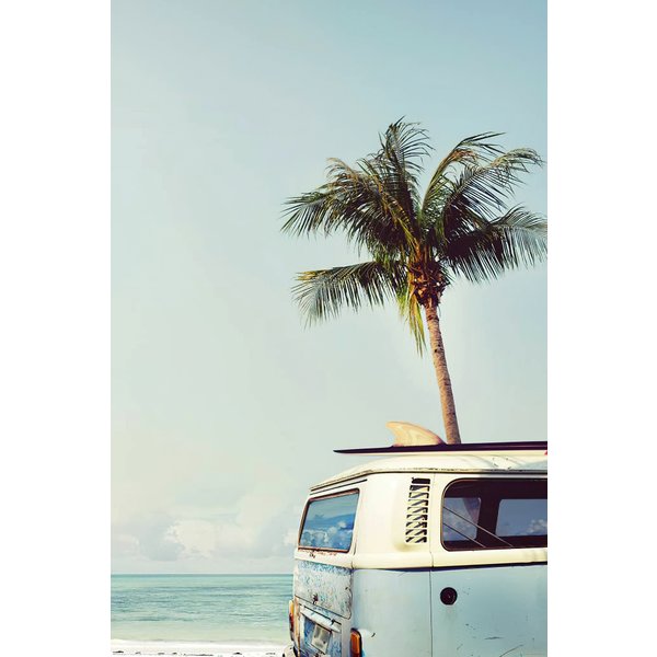 Vintage Camper Van Poster