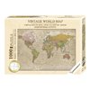 Vintage Weltkarte Puzzle
