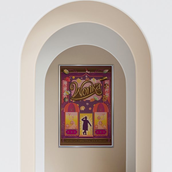 Wonka Poster Never Let Them..
