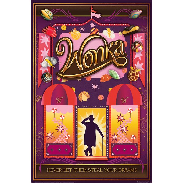 Wonka Poster Never Let Them..