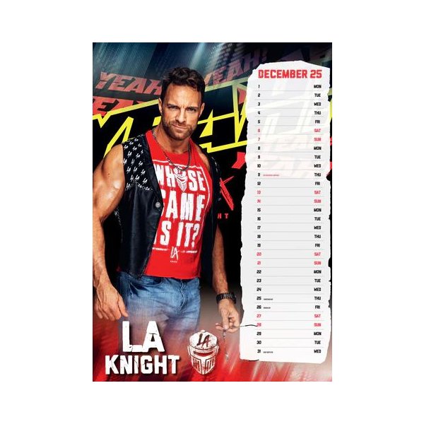 WWE Men Kalender 2025