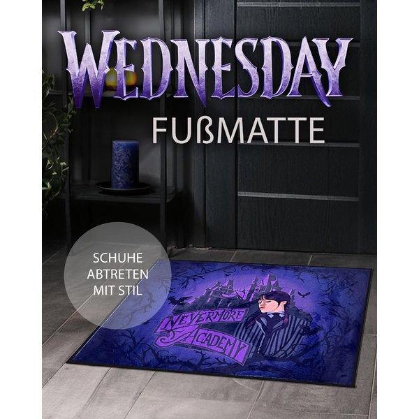 Wednesday Fu&szlig;matte Nevermore
