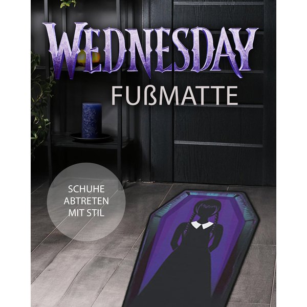 Wednesday Fu&szlig;matte Dark Side