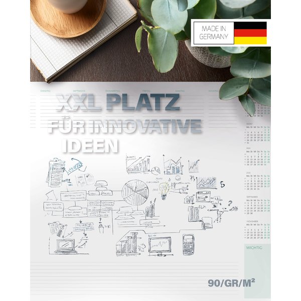 Wochenplaner Unterlage 2025