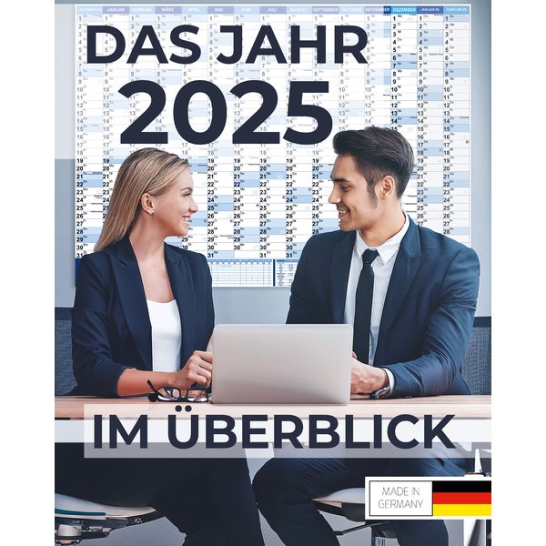 Wandkalender XXL Poster 2025