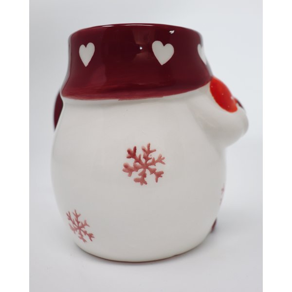 Wichtel Tasse 3D Rot Weiß